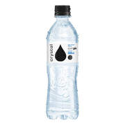 Água Mineral Natural com Gás Crystal Garrafa 500ml